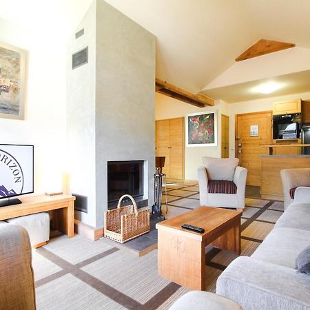 Exceptional 3 Bed Penthouse With Fireplace And Stunning Views Flaine Eksteriør billede
