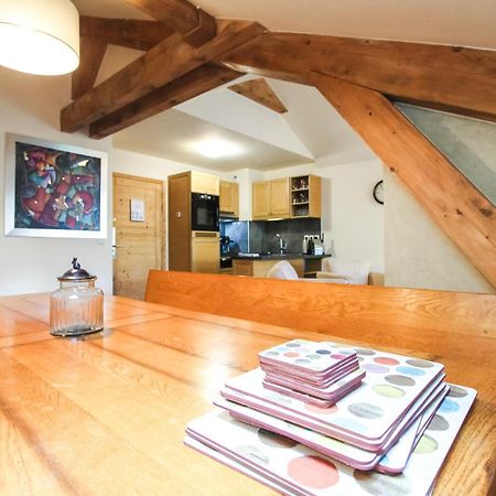 Exceptional 3 Bed Penthouse With Fireplace And Stunning Views Flaine Eksteriør billede