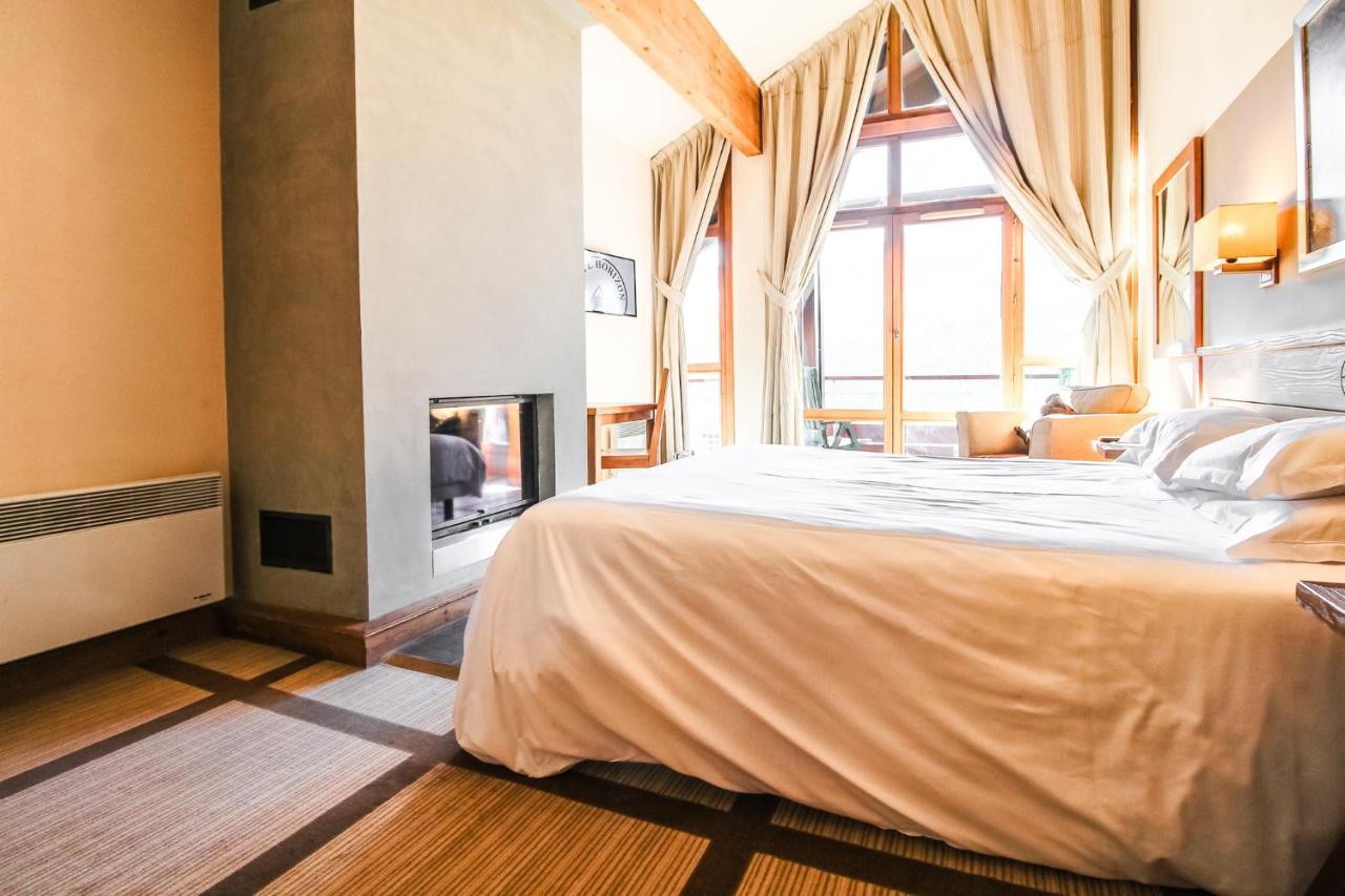 Exceptional 3 Bed Penthouse With Fireplace And Stunning Views Flaine Eksteriør billede