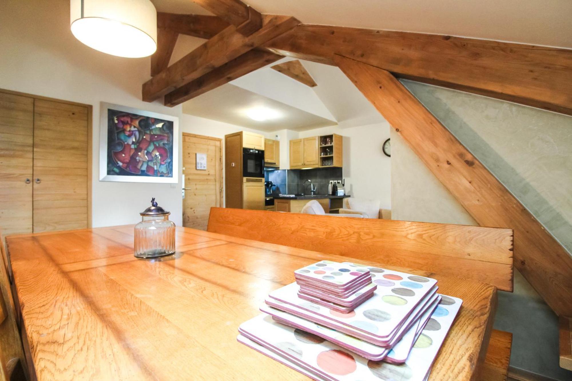 Exceptional 3 Bed Penthouse With Fireplace And Stunning Views Flaine Eksteriør billede