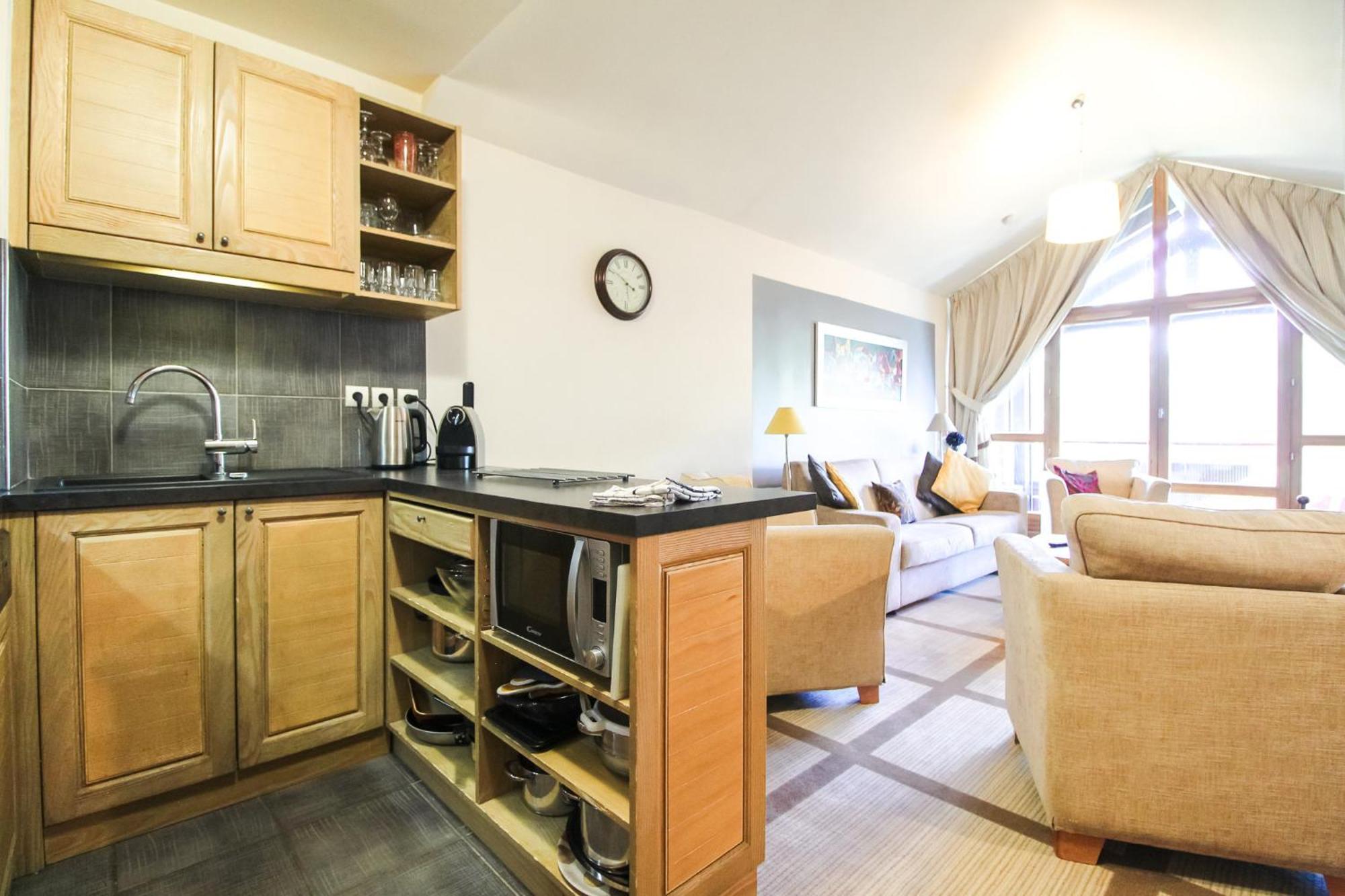Exceptional 3 Bed Penthouse With Fireplace And Stunning Views Flaine Eksteriør billede