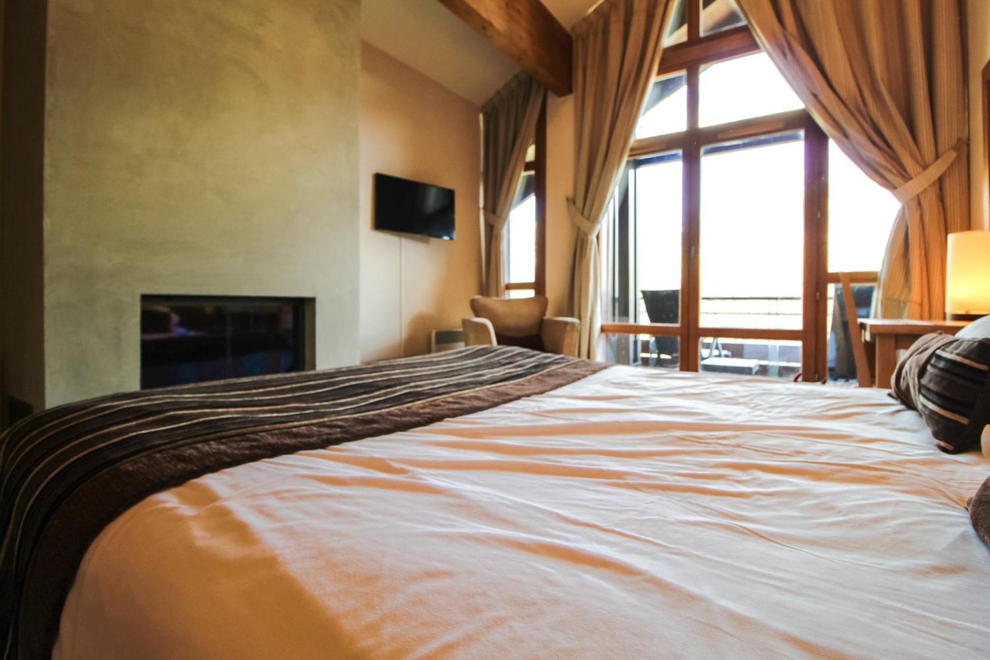 Exceptional 3 Bed Penthouse With Fireplace And Stunning Views Flaine Eksteriør billede
