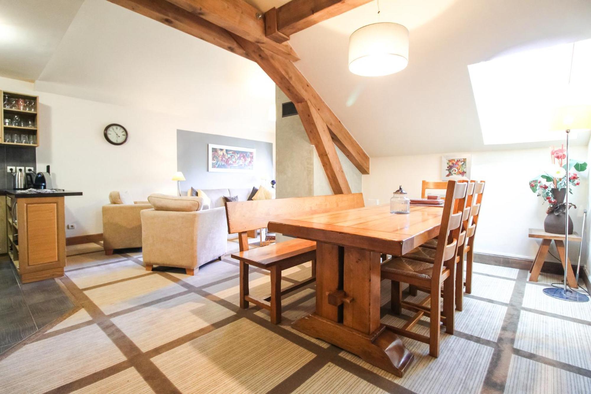 Exceptional 3 Bed Penthouse With Fireplace And Stunning Views Flaine Eksteriør billede