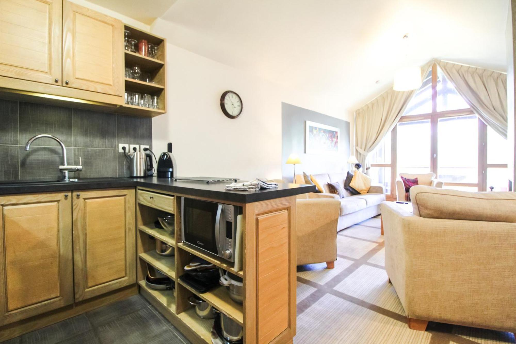 Exceptional 3 Bed Penthouse With Fireplace And Stunning Views Flaine Eksteriør billede