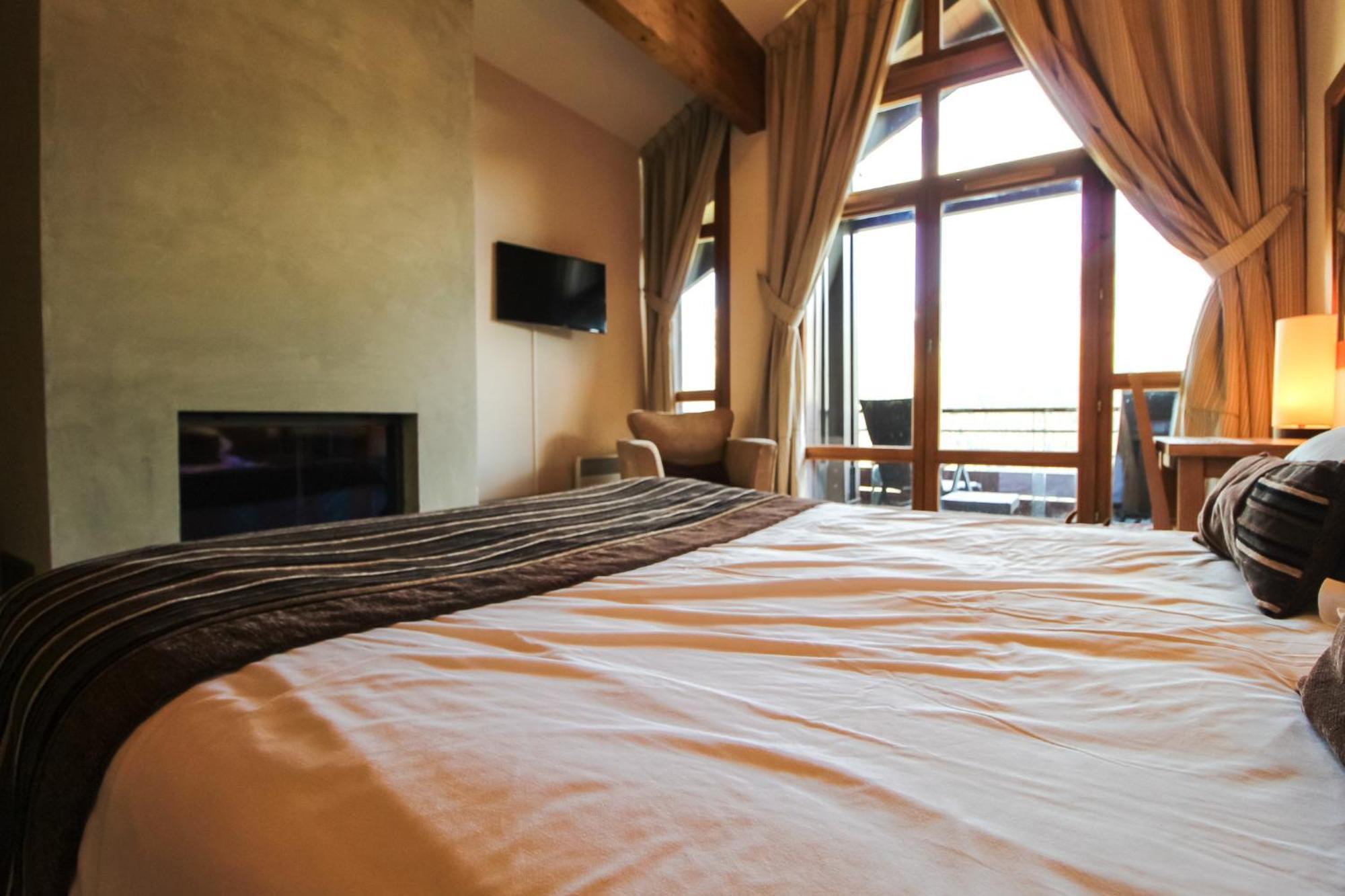Exceptional 3 Bed Penthouse With Fireplace And Stunning Views Flaine Eksteriør billede