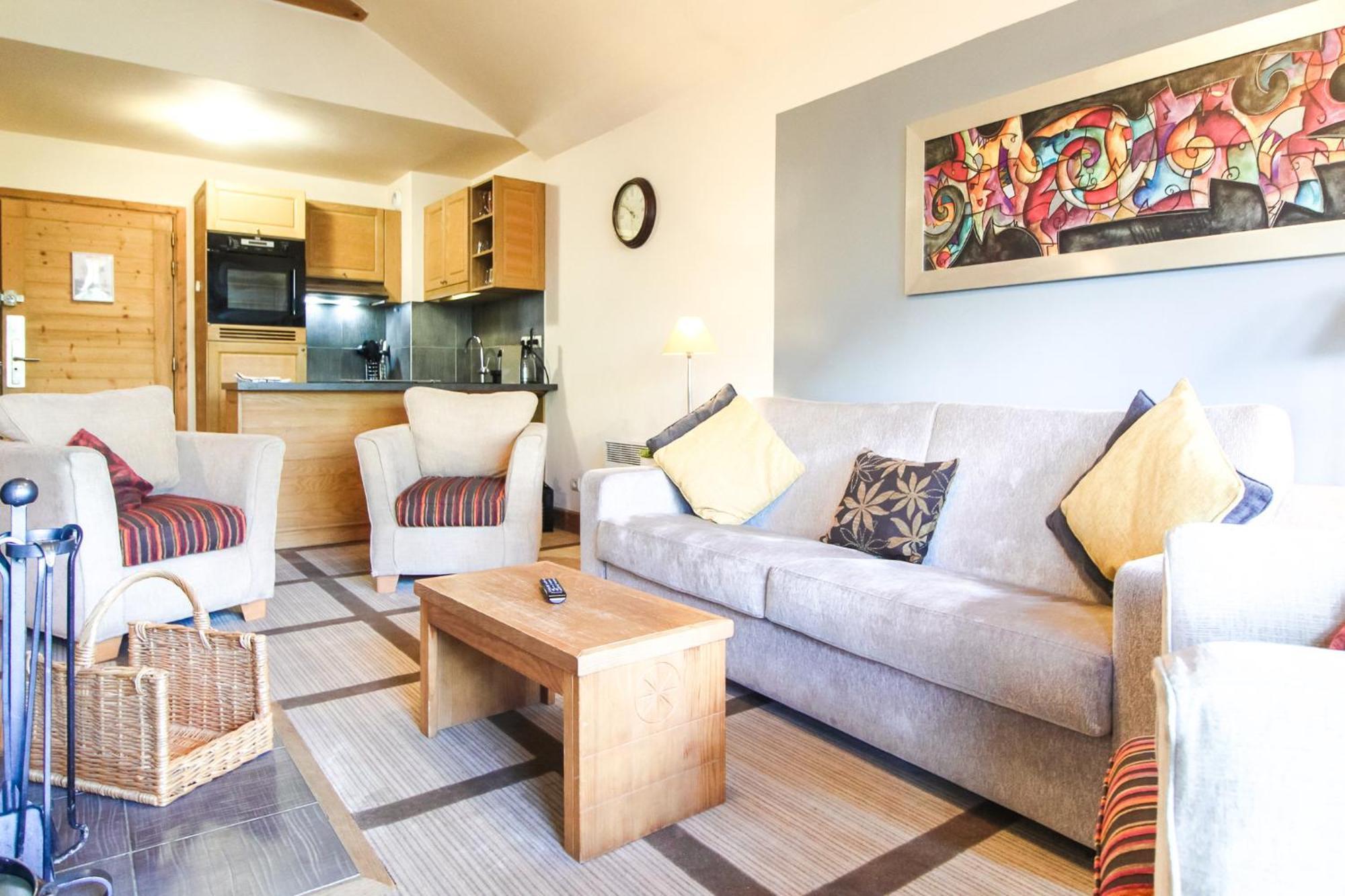Exceptional 3 Bed Penthouse With Fireplace And Stunning Views Flaine Eksteriør billede