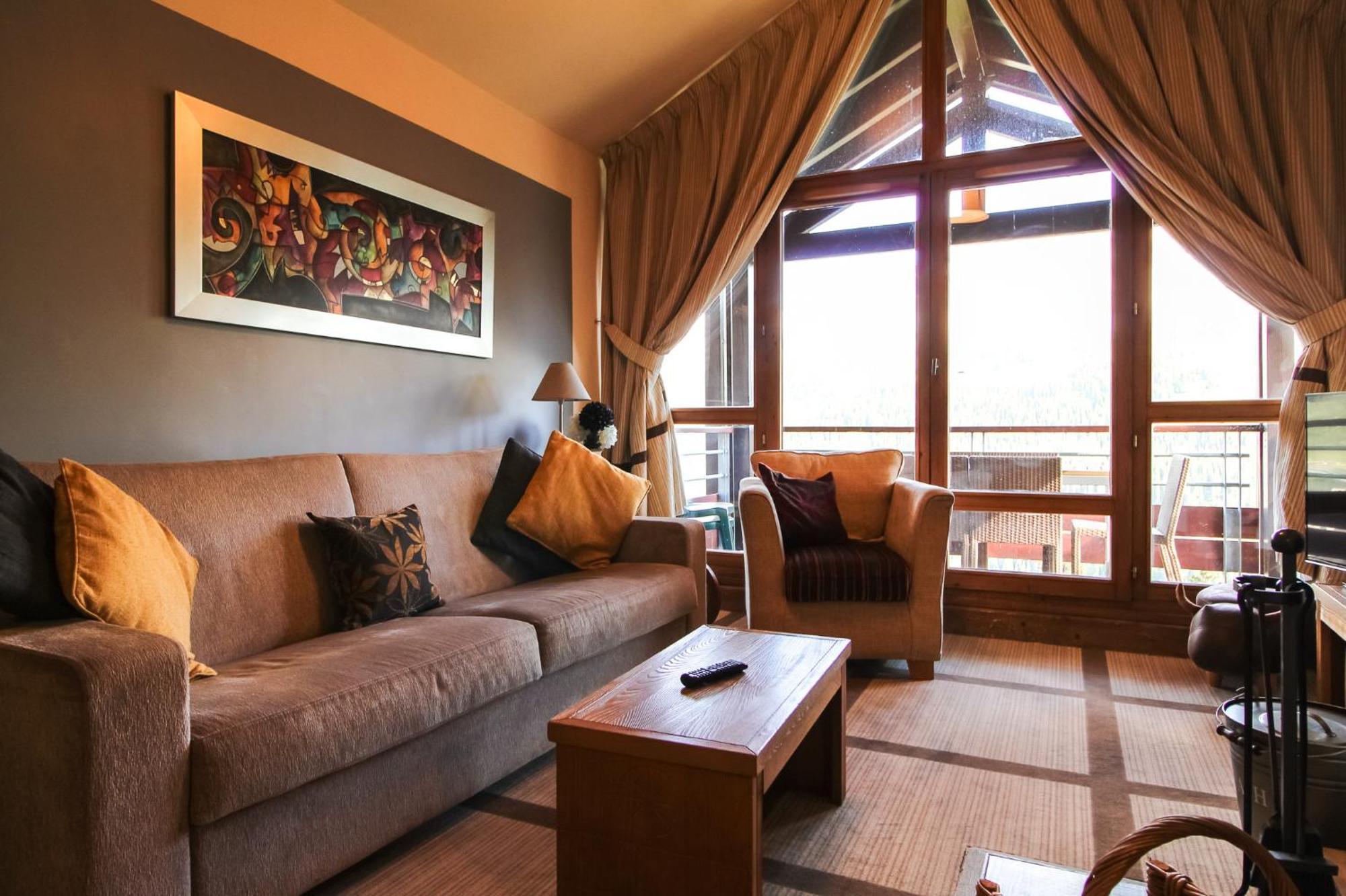 Exceptional 3 Bed Penthouse With Fireplace And Stunning Views Flaine Eksteriør billede