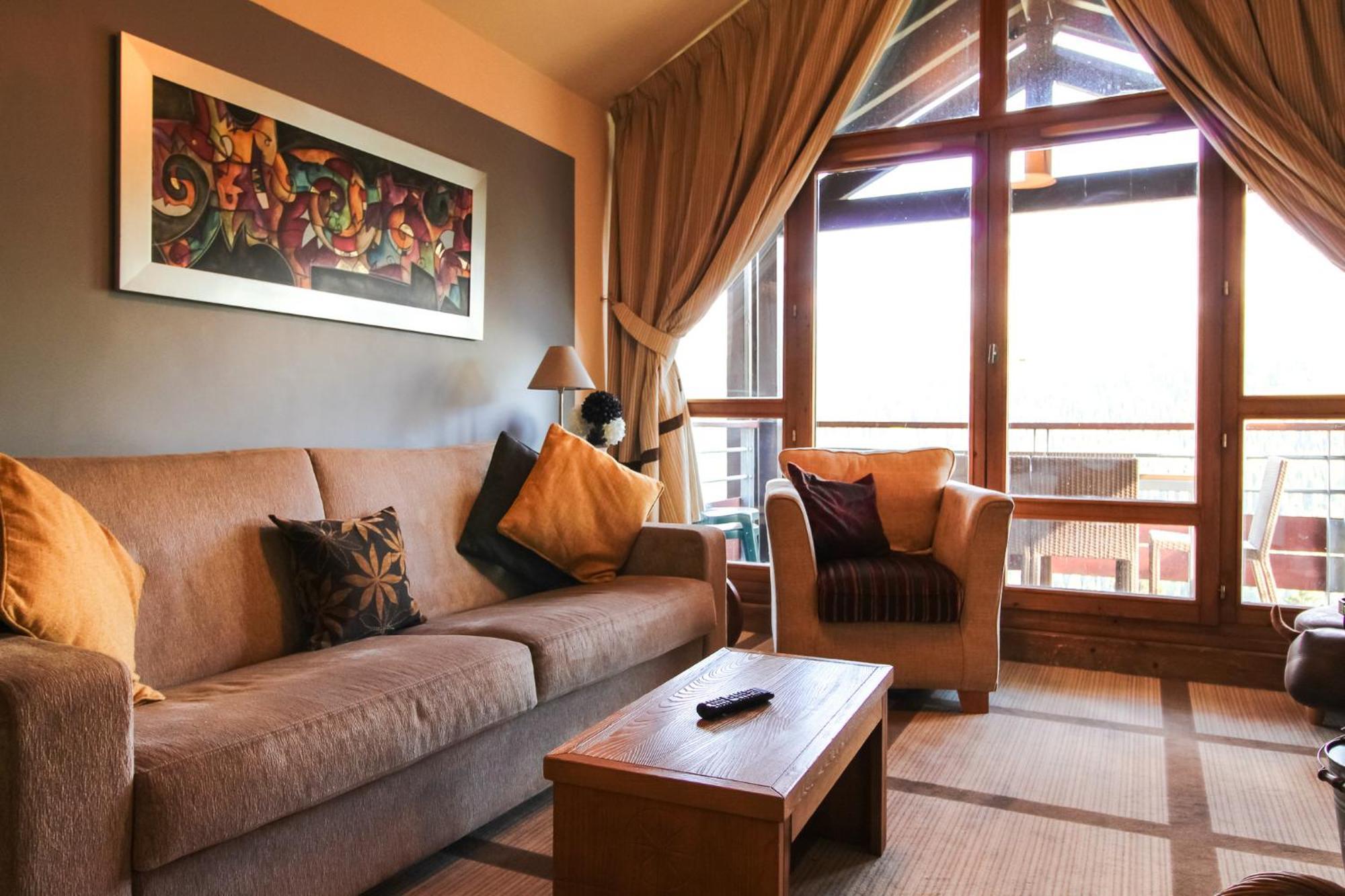 Exceptional 3 Bed Penthouse With Fireplace And Stunning Views Flaine Eksteriør billede